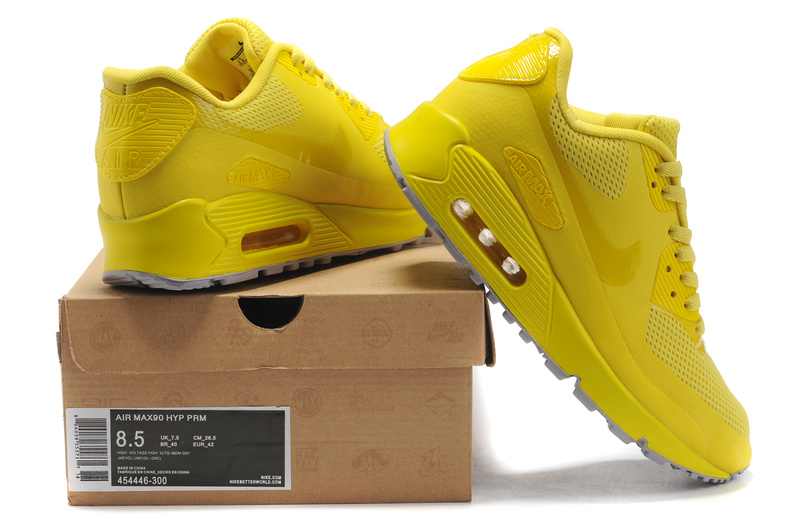 Nike Air Max Shoes Womens Yellow Online